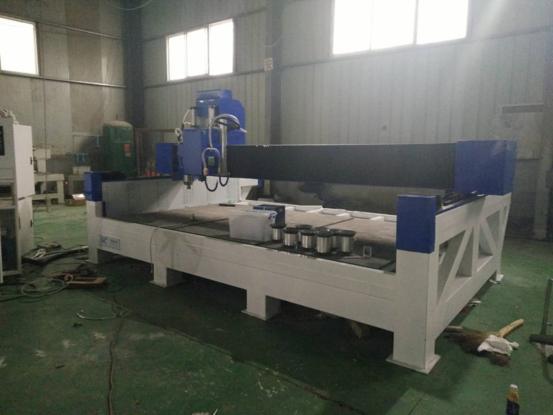 stone machine with polishing and cutting machine